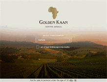 Tablet Screenshot of goldenkaan.com